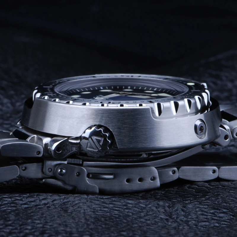 HEIMDALLR التونة الرجال 200 متر ساعة الغوص 316L الصلب اليابان NH35A الحركة التلقائية ساعات آلية مقاوم للماء الياقوت الكريستال