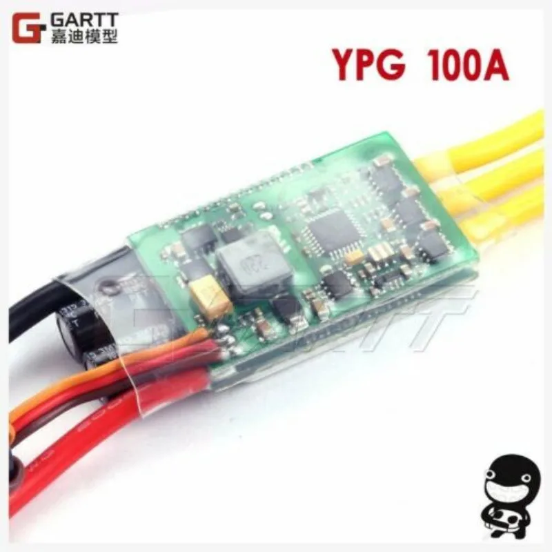 YPG 100A ESC 2~6S SBEC Brushless Speed Controller For RC 550/600 Helicopter Plane