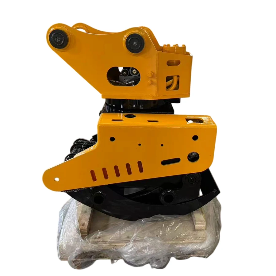 360° Rotating Hydraulic Timber Grab Log Grapple Saw Tree Cutter Clamp Saw for 10-15 Ton Excavators