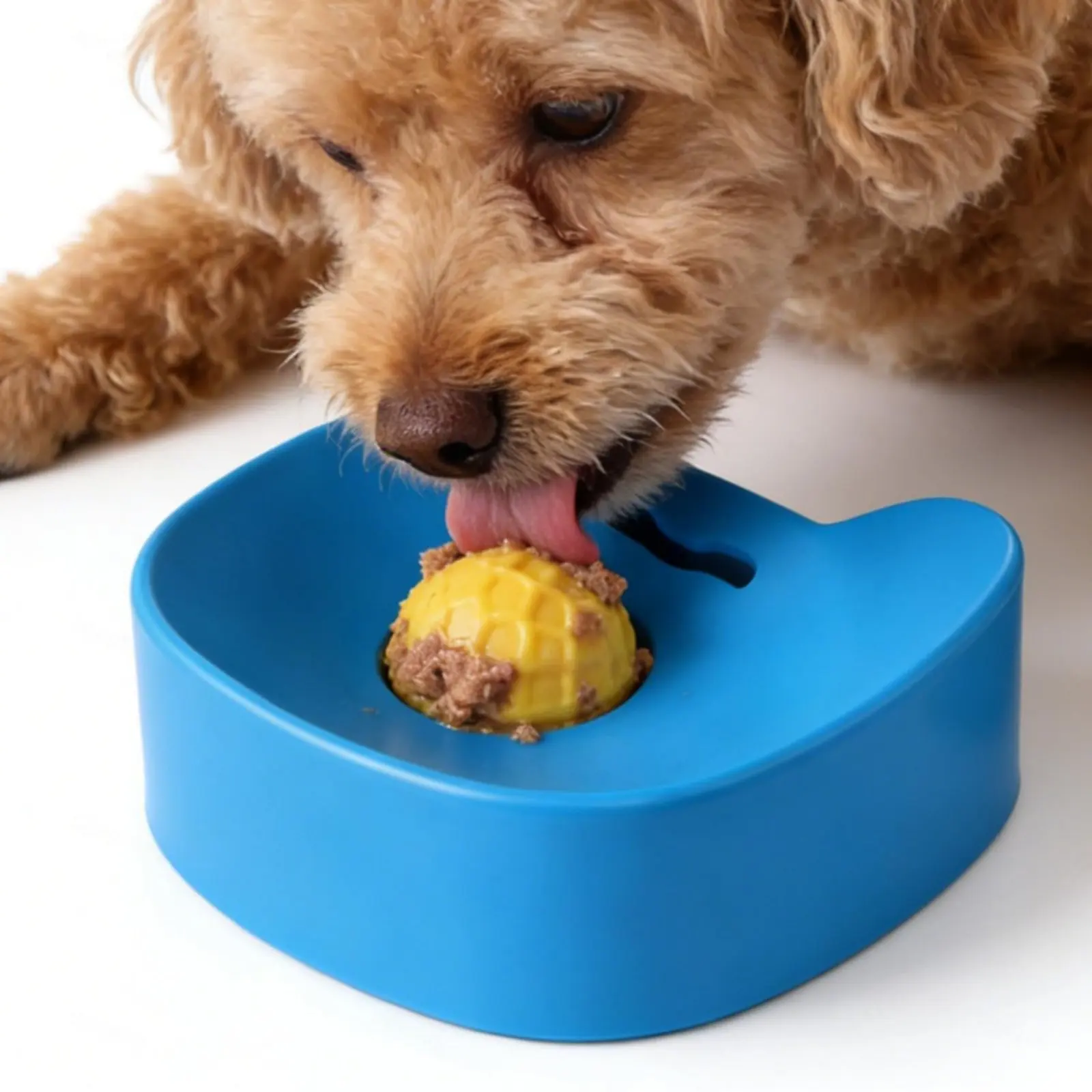 

Slow Dispenser Lick Bowl Choking Avoidance Liquid Treat Dispenser Dog Lick Bowl Easy to Clean Pet Feeding Supply for Felines
