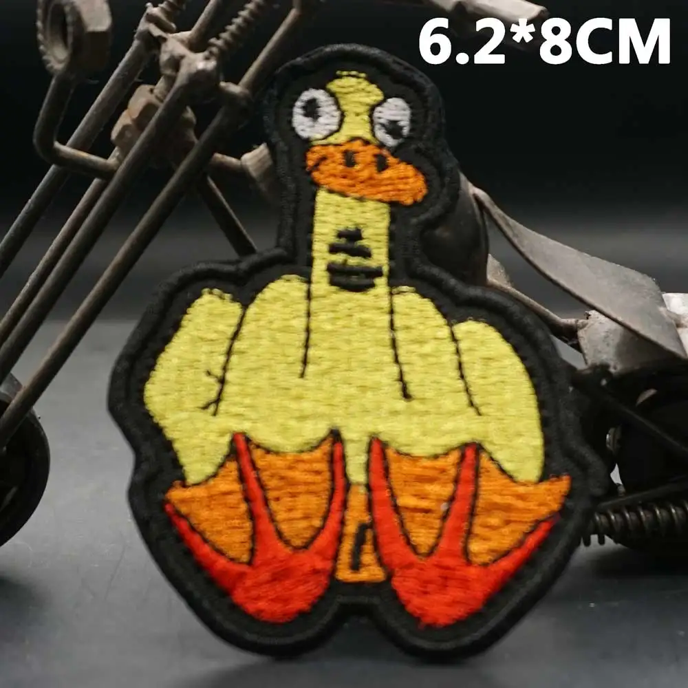 AA91-1，AA91-2，AA92-1，AA92-4 Fitness Duck Fun EMBROIDERY PATCH