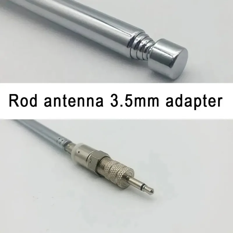 Telescopic DAB FM Radio Aerial Adapter HiFi AV Receiver Mini System Aerial Antenna Length F-male Connector Radio Accessorie 2026