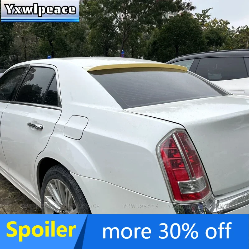 

For Chrysler 300 300c 2011-2018 Roof Spoiler High Quality ABS Plastic Primer Color Rear Trunk Wing Body Kit Accessories