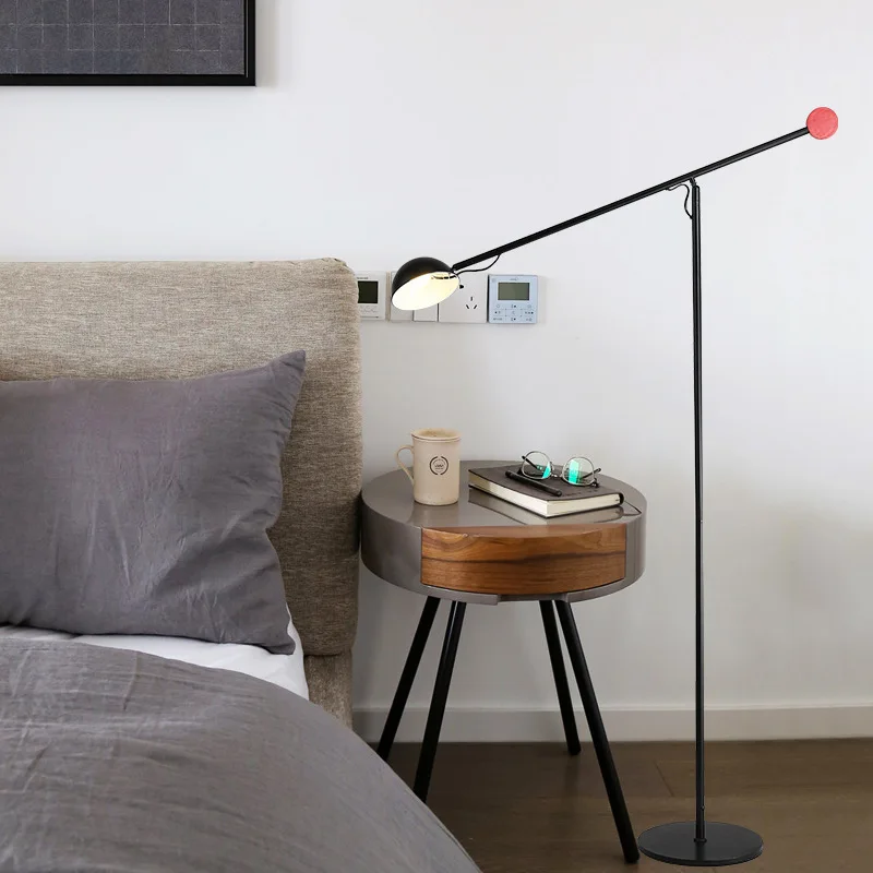 Nordic Italian Minimalist Floor Lamp Study Sofa Bedside Art Vertical Lamp Art Exhibition Hall Light Luxury Home Decoration