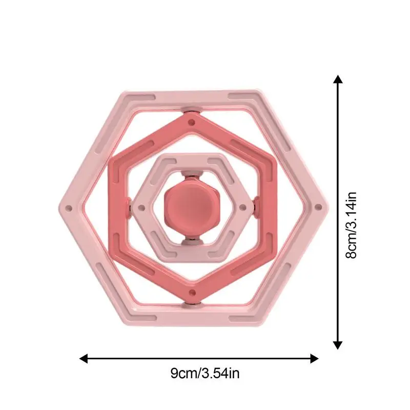 ألعاب سلسلة الدوار القابلة للتشويه للأطفال لعبة ثلاثية الأبعاد للغزل اليدوي للكبار هدايا ألعاب لتخفيف التوتر والقلق
