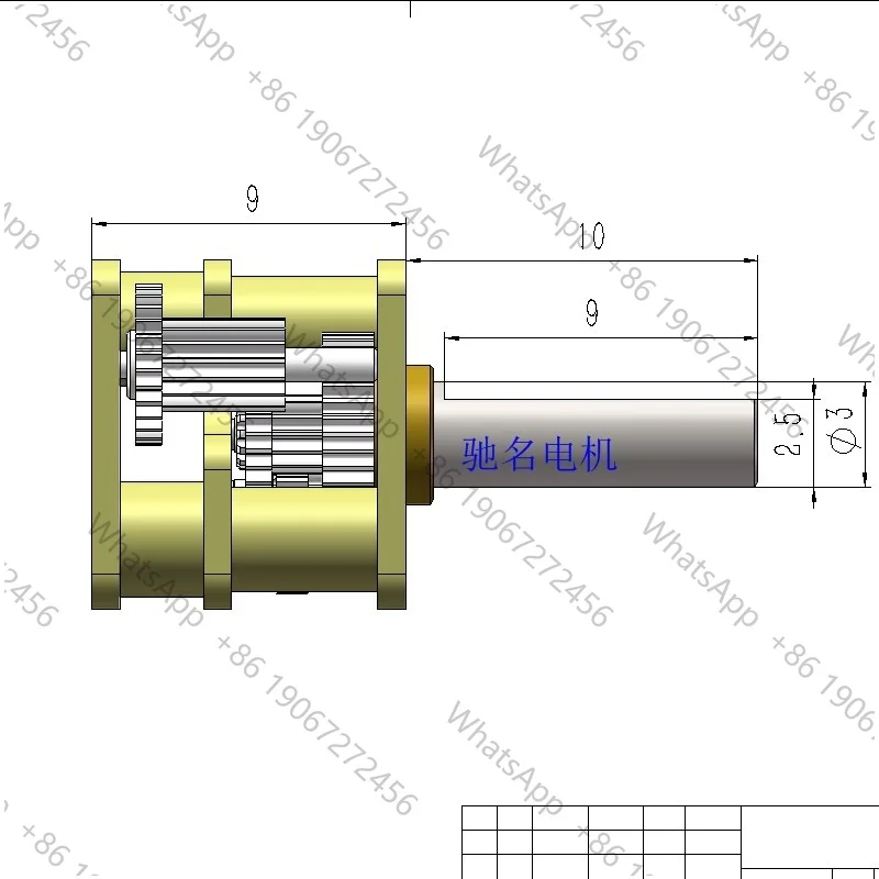 JGA12 Gear Reduction Box 12 Transmission 12GAN20 Motor 12GAN30 Reduction Motor Metal Tooth Box