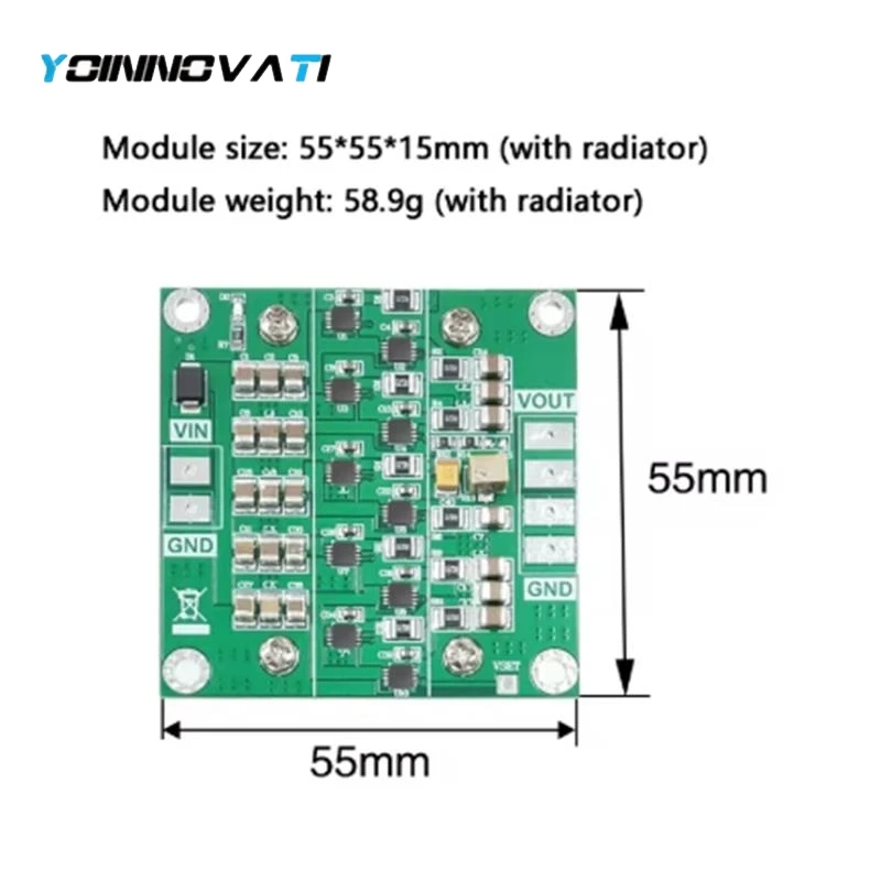Design of 10 Parallel Low-noise Linear 4-layer PCB for LT3045 Module Positive Voltage Power Supply
