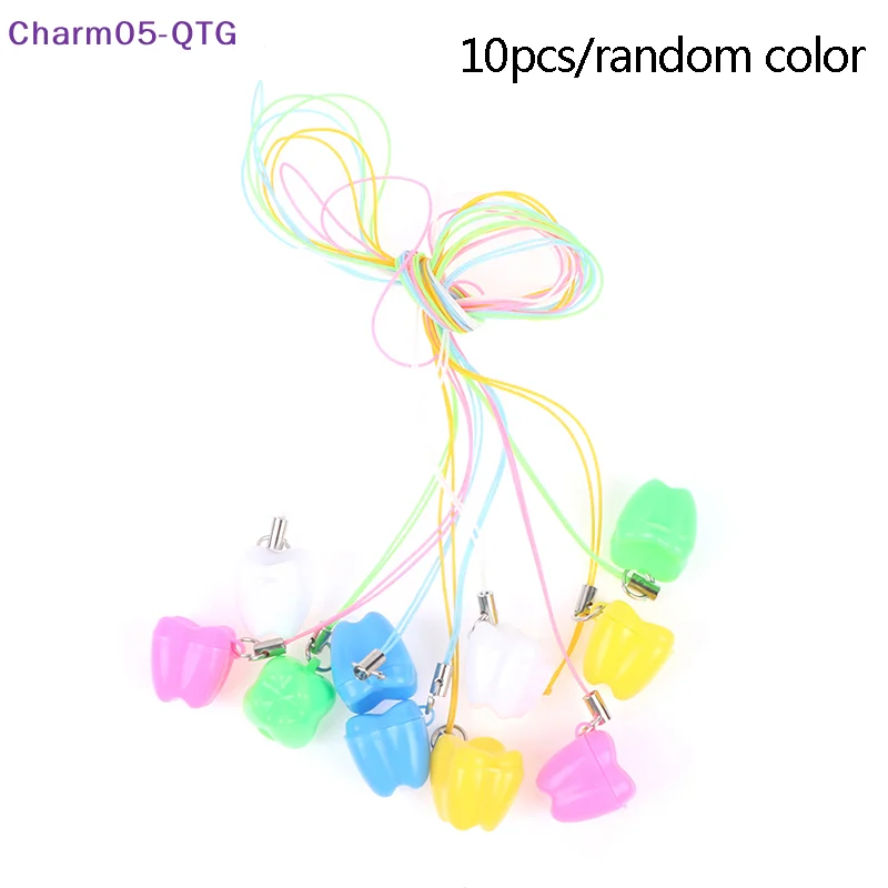 

НОВЫЙ 10 шт. красочный ящик для хранения зубов для маленьких детей, органайзер для молочных зубов, держатель на память, случайный цвет