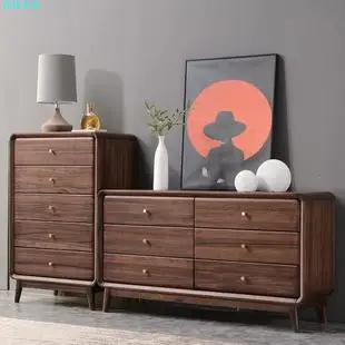 Nordic toda a madeira maciça mesa de jantar nogueira preta retangular casa restaurante mesa de jantar simplicidade moderna