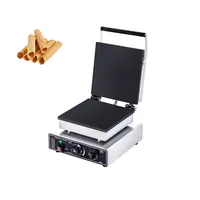 Commercial Egg Roll Maker Machine Electric Cone Making Machine Full Flat Cone DIY Baker With Timer and Temperature Control