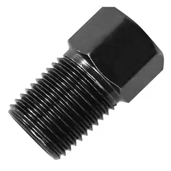 Śruba śrubowa węża hydraulicznego roweru 1 szt. Stal nierdzewna czarna do węża hydraulicznego M8 P0.75 do Shimano praktyczna