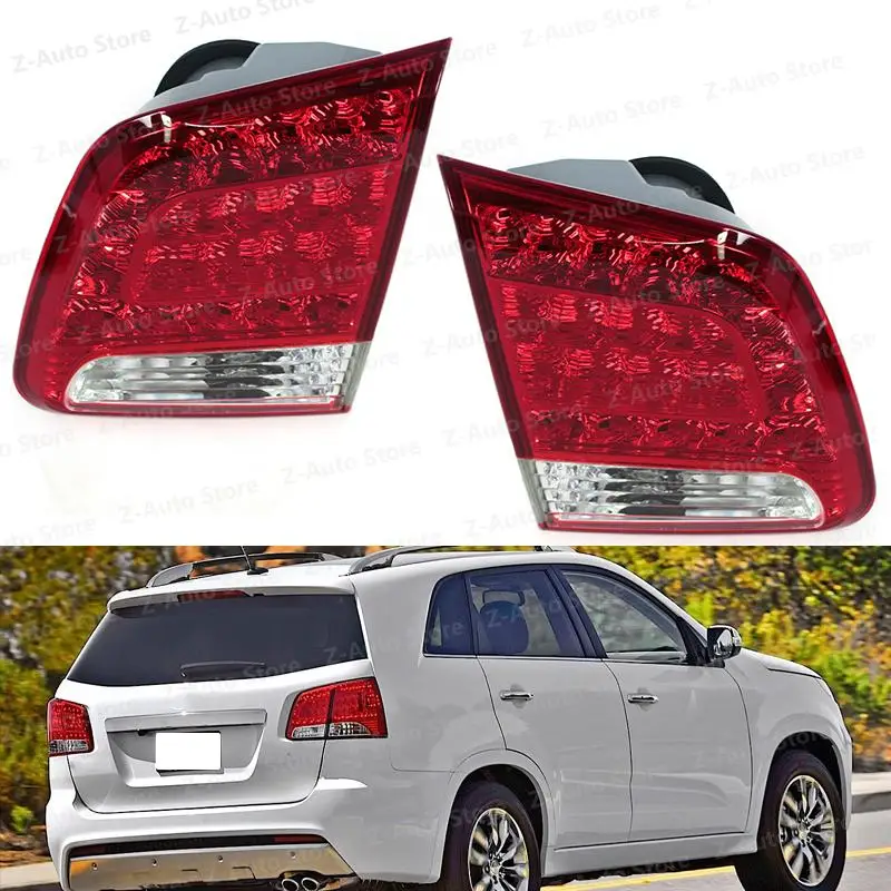 

Pop Car Rear Bumper Inner Taillight For KIA Sorento 2009 2010 2011 2012 Rear Reverse Brake Stop Lamp Tail Lamp Taillamp