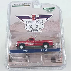 Diecast Greenlight 1:64 Scale 1991 Ram Pickup Alloy Simulation Car Model Classics Collection Display Toy