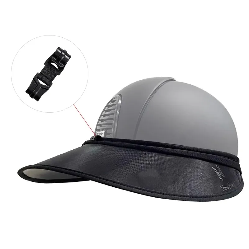 Hello Horse Equestrian Sports Sun Hat Uv Protection Sun Hat Summer Face Shield Sun Hat Rider Equipment