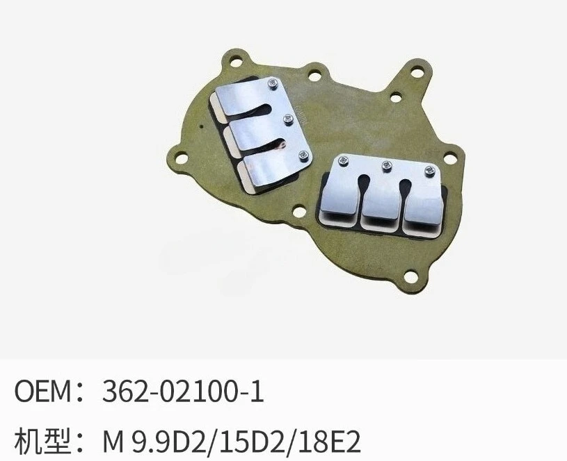 1set Reed Valve Assembly 362-02100-1 Fit For Tohatsu 18 HP 2 Stroke Outboard