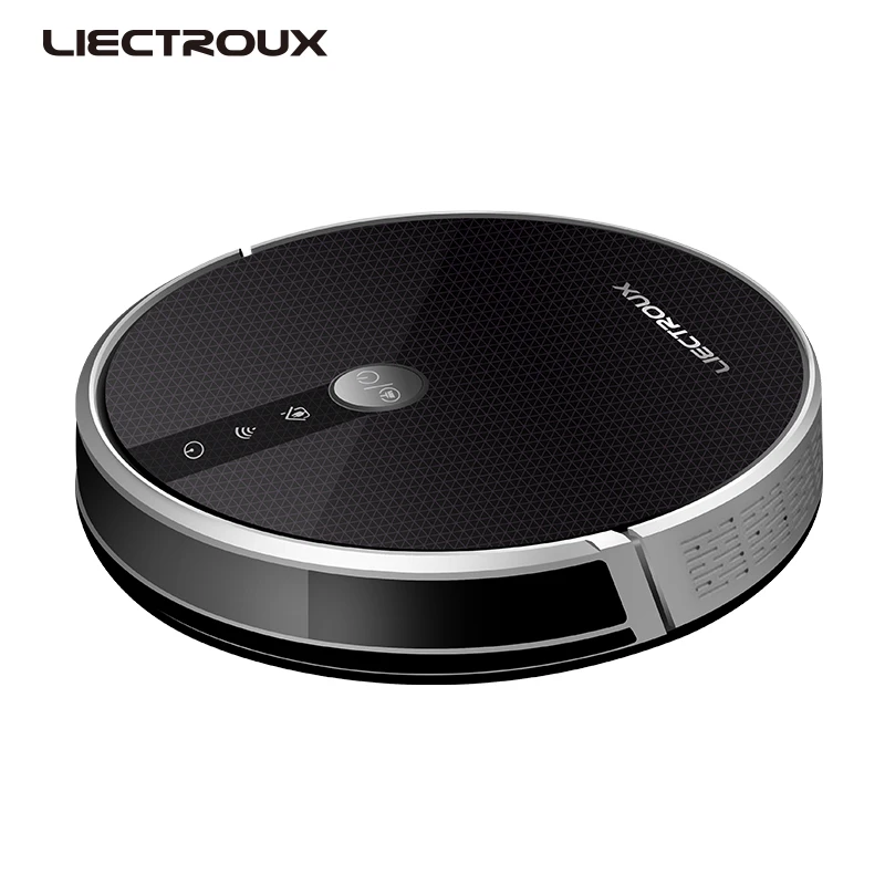 Imagem -03 - Liectroux C30b Robot Vacuum Cleaner Seco e Molhado Varrendo Programação de Auto Carregamento Limpeza para Piso Duro e Fino Tapete