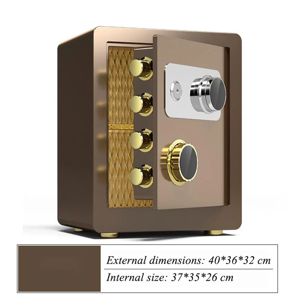 Cassetta di sicurezza banca di sicurezza in acciaio Home Office cassetta di sicurezza deposito cassaforte cassaforte cassaforte cassaforte serratura meccanica a codice