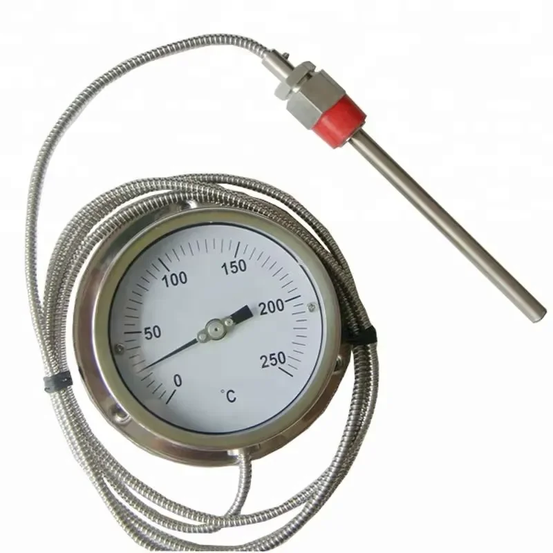 High Quality Stainless Steel Industrial Capillary Thermometer