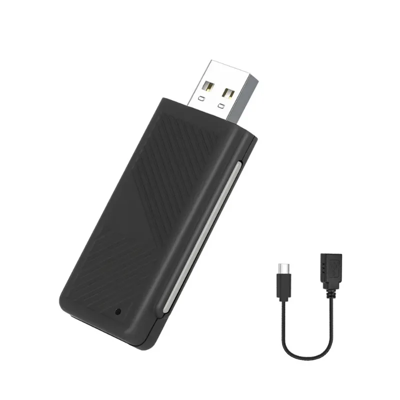 1PC A3715 Universal Original Car Wired CarPlay To Wireless CarPlay Box USB To Type-C Header Bluetooth: 5.0G Interface: Type-C