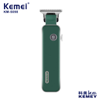 Kemei Professional Hair Clipper T-blade Dry-shaving Hair Cutting Machine All-around Outlining Close-cutting Machine KM-5098