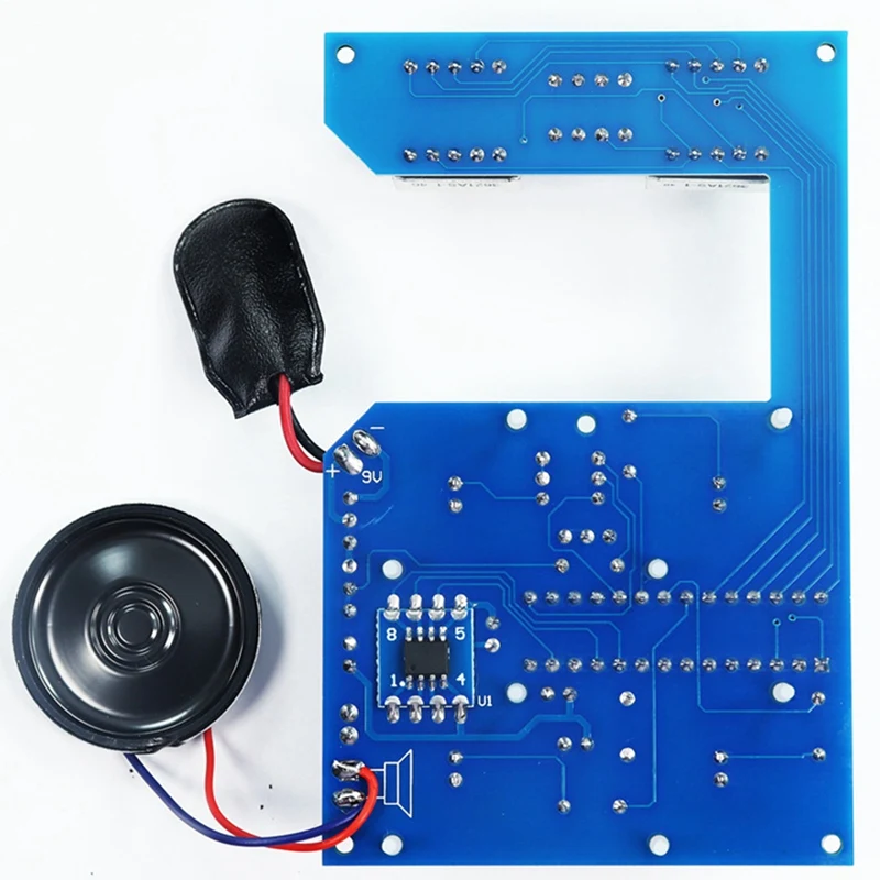 DC 9V Memory Training Game Machine Making Kit Funny LED Electronic Kit Memory Training DIY Kit Puzzle Game Kit Gift image 4