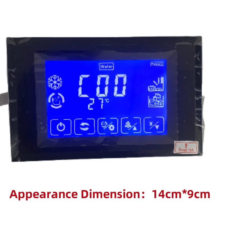 Commercial ice machine LCD screen micro video