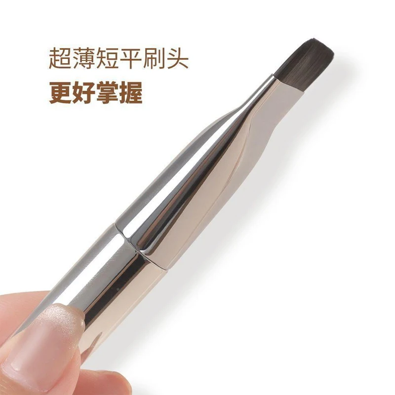 Nuevo brocha para base, brocha de maquillaje coreana, brocha ultrafina para máscara de una sola línea, brocha correctora, brocha para base
