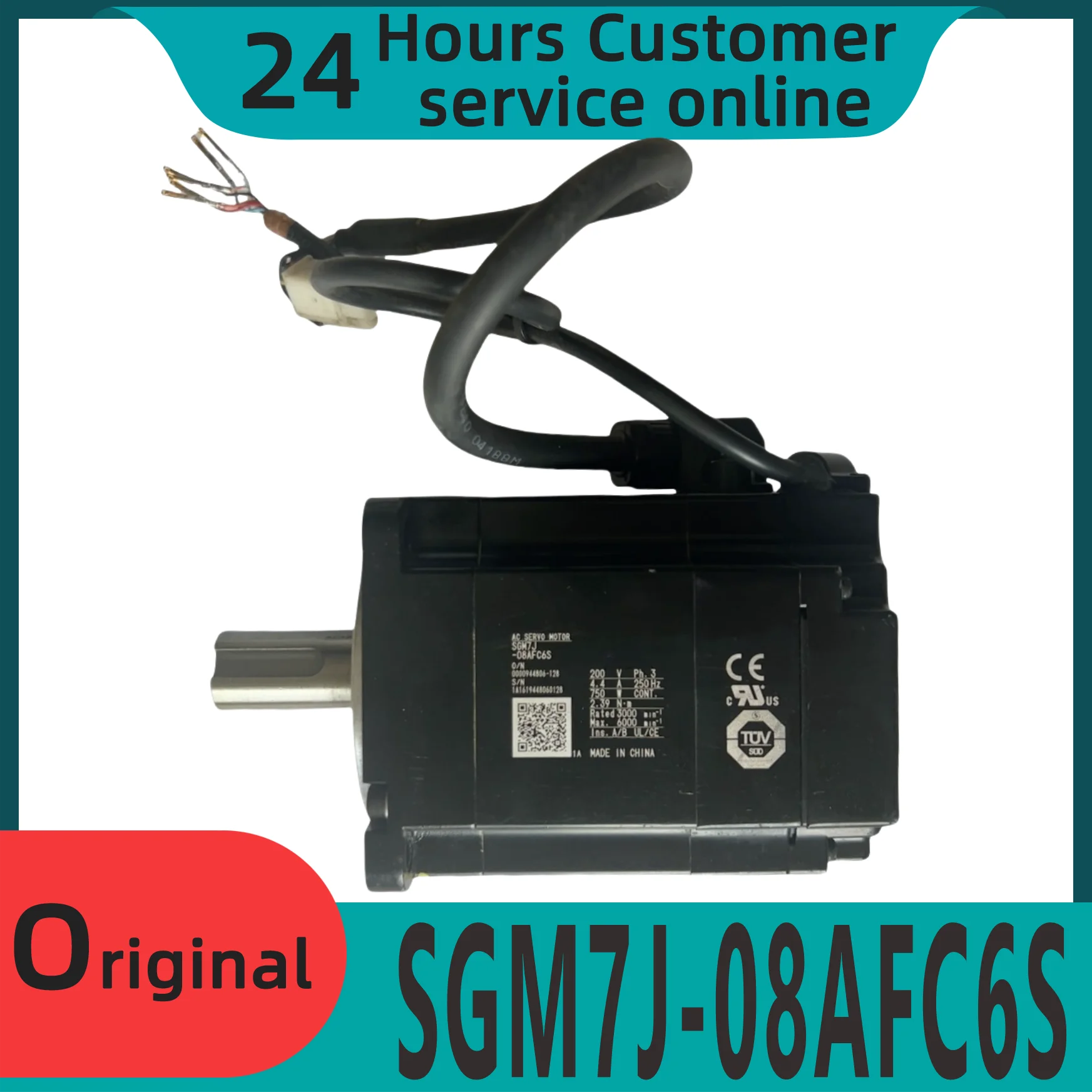 

Brand new original motor SGM7J-08AFC6S SGM7J-08A7C6S SGM7J-08AFC6E SGM7J-08A7C6E