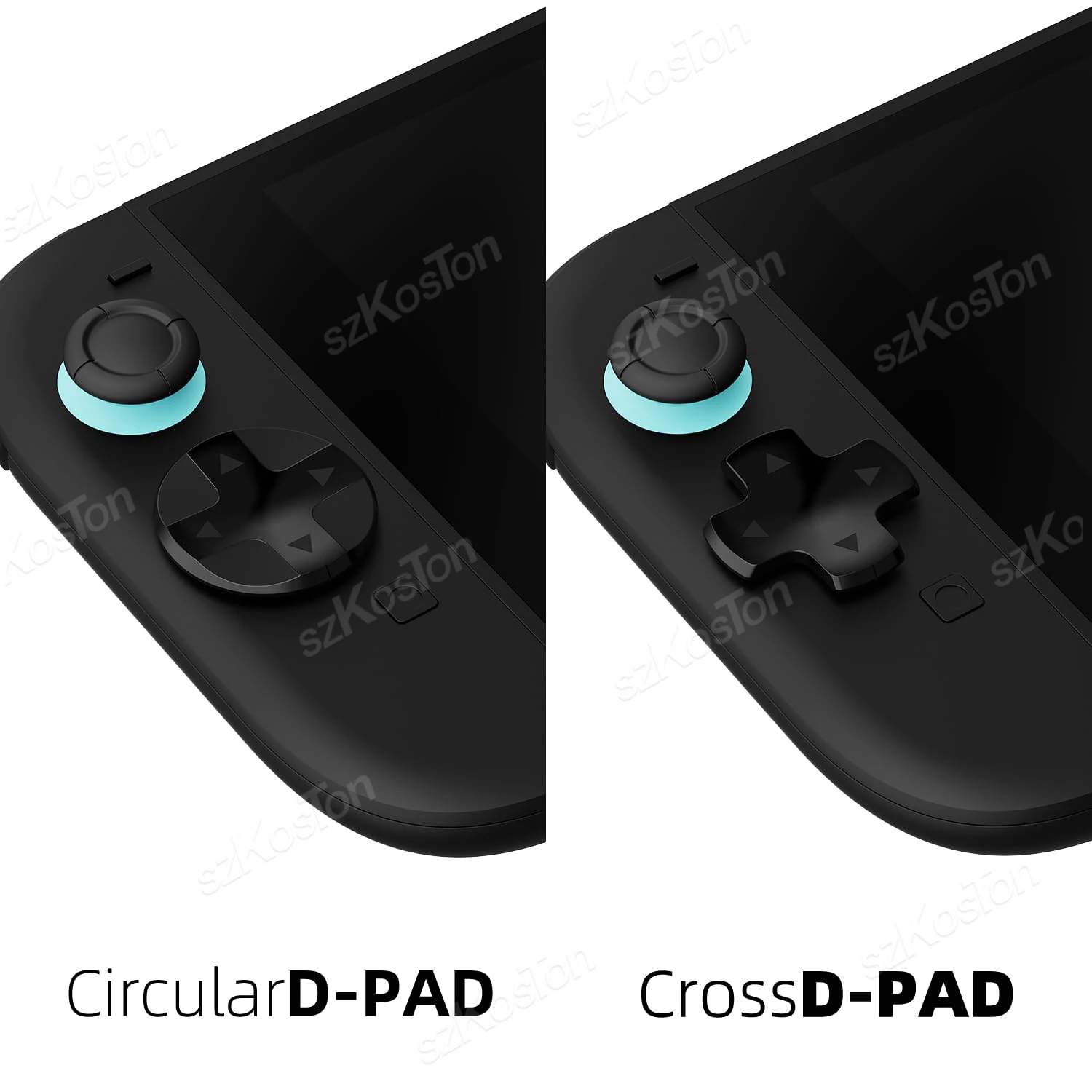 مجموعة غطاء أزرار D-Pad لجهاز نينتندو سويتش 2 مقبض تحكم الاتجاه وغطاء أزرار A/B/X/Y لملحقات ألعاب Switch2