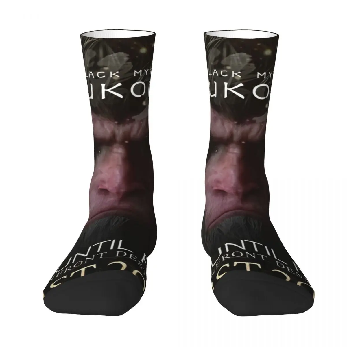 Black Myth Wukong Stockings Men Socks High Quality Gothic Socks Winter Running Sports Anti Slip Graphic Socks Birthday Present