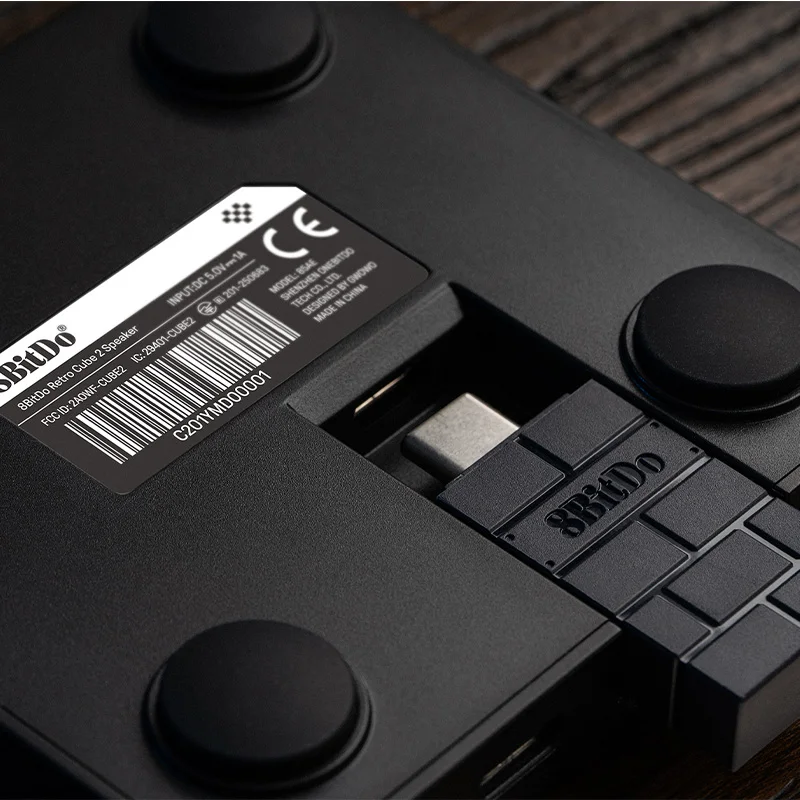 8BitDo Retro Cube 2 Bluetooth Speaker with Stereo Sound