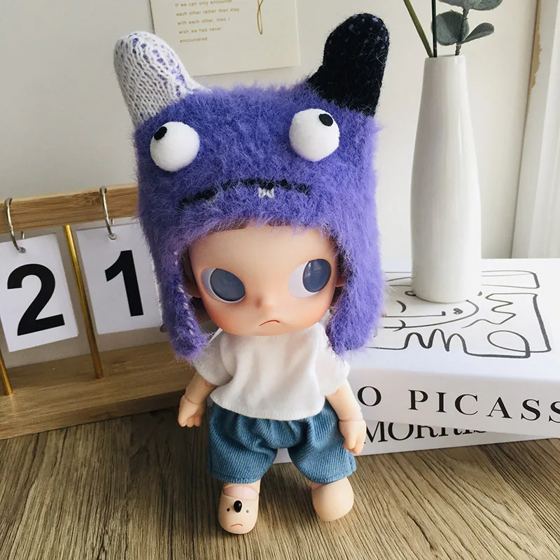 2025 The New Hot-selling Zsiga Hat Creative Personality Cute Rabbit Ears Star Pattern Hat Color Simplicity Leisure Style Hat