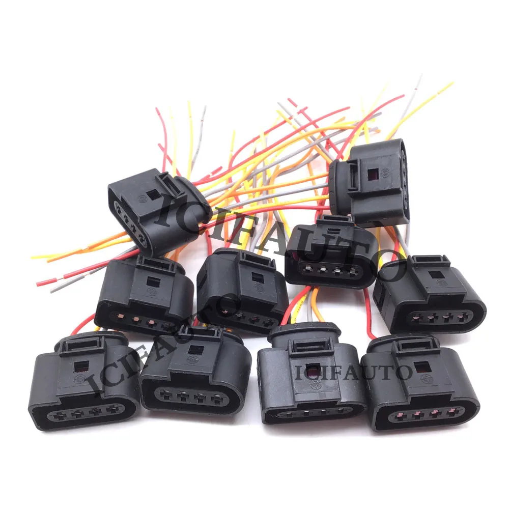 1/2/4/10 шт. Разъем катушки зажигания 036905715F, 036905715G, 036905715E, 036905715C, 036905715A, 036905100B, 036905100A