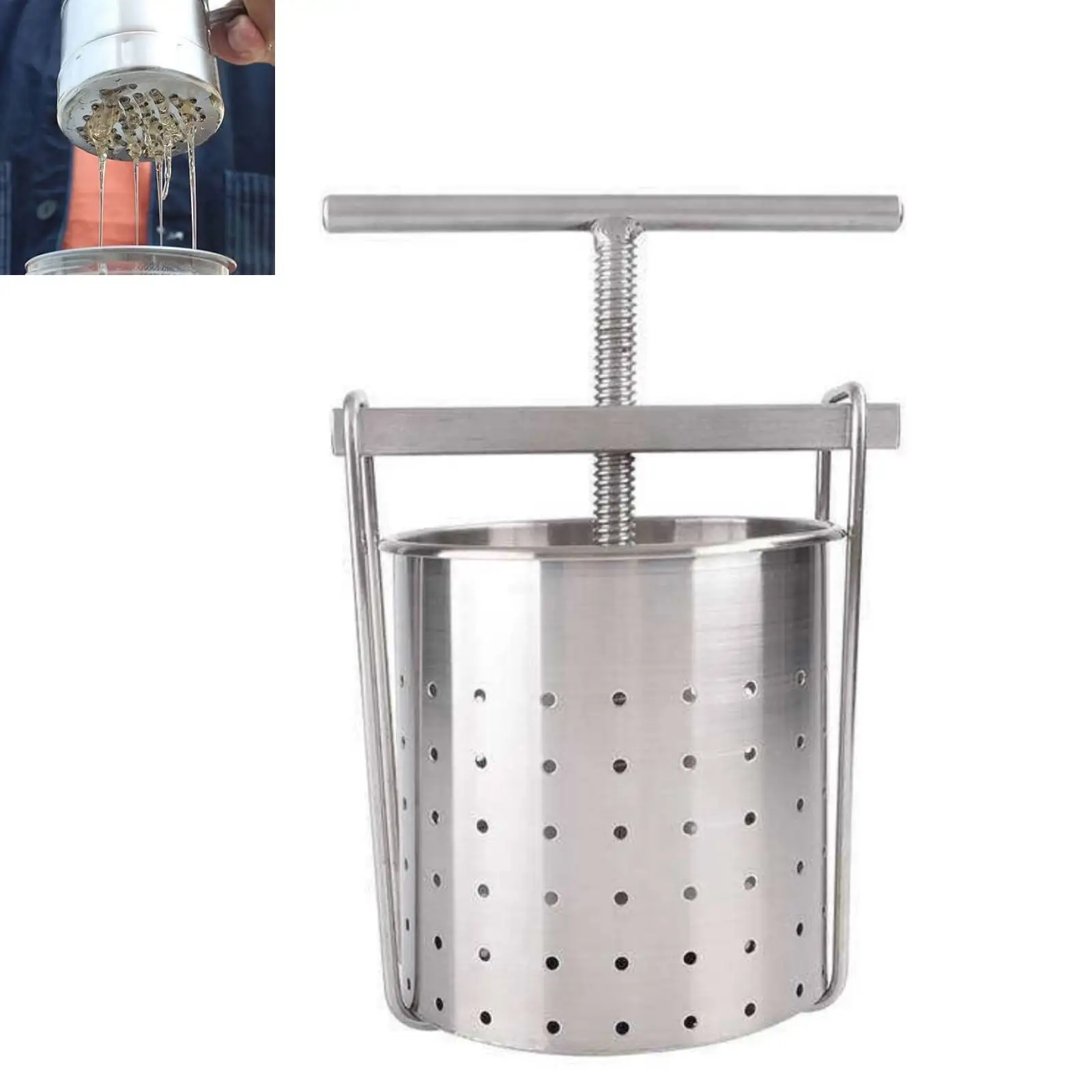 1 Set Small Wax Presser Honeycomb Presser Beekeeping Supplies Especially Suitable for Beekeeping Enthusiasts