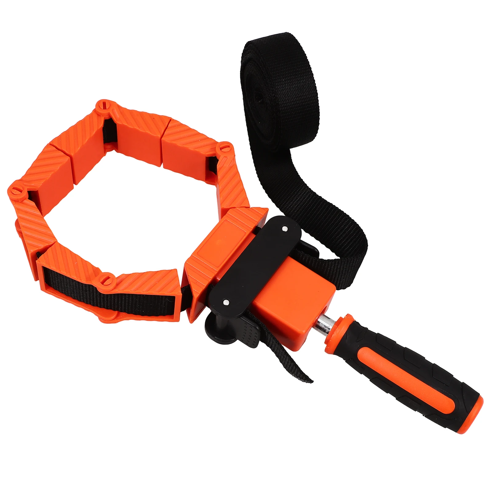 

4M Strap Clamps Nylon Binding Adjustable Ratchet Woodworking Fixing Accessories Multifaceted Angle Hold