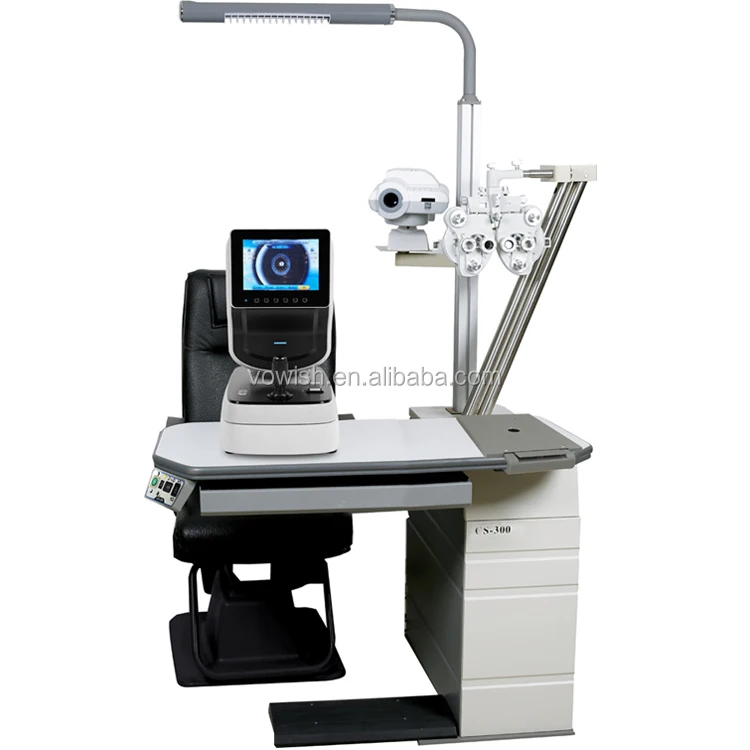 ophthalmic optik equipment combined table China Refraction chair unit CS-300 ophthalmic chair unit