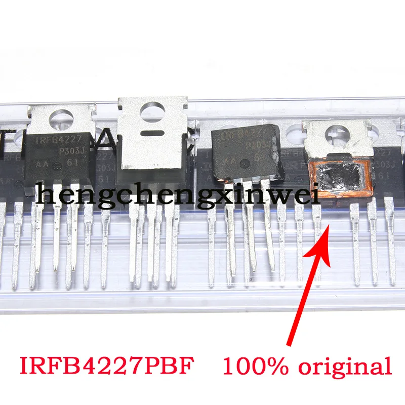 2023 + 10 sztuk 100% nowy oryginalny IRFB4227PBF IRFB4227 4227 TO-220 n-kanałowy 200v/65a w linii MOSFET