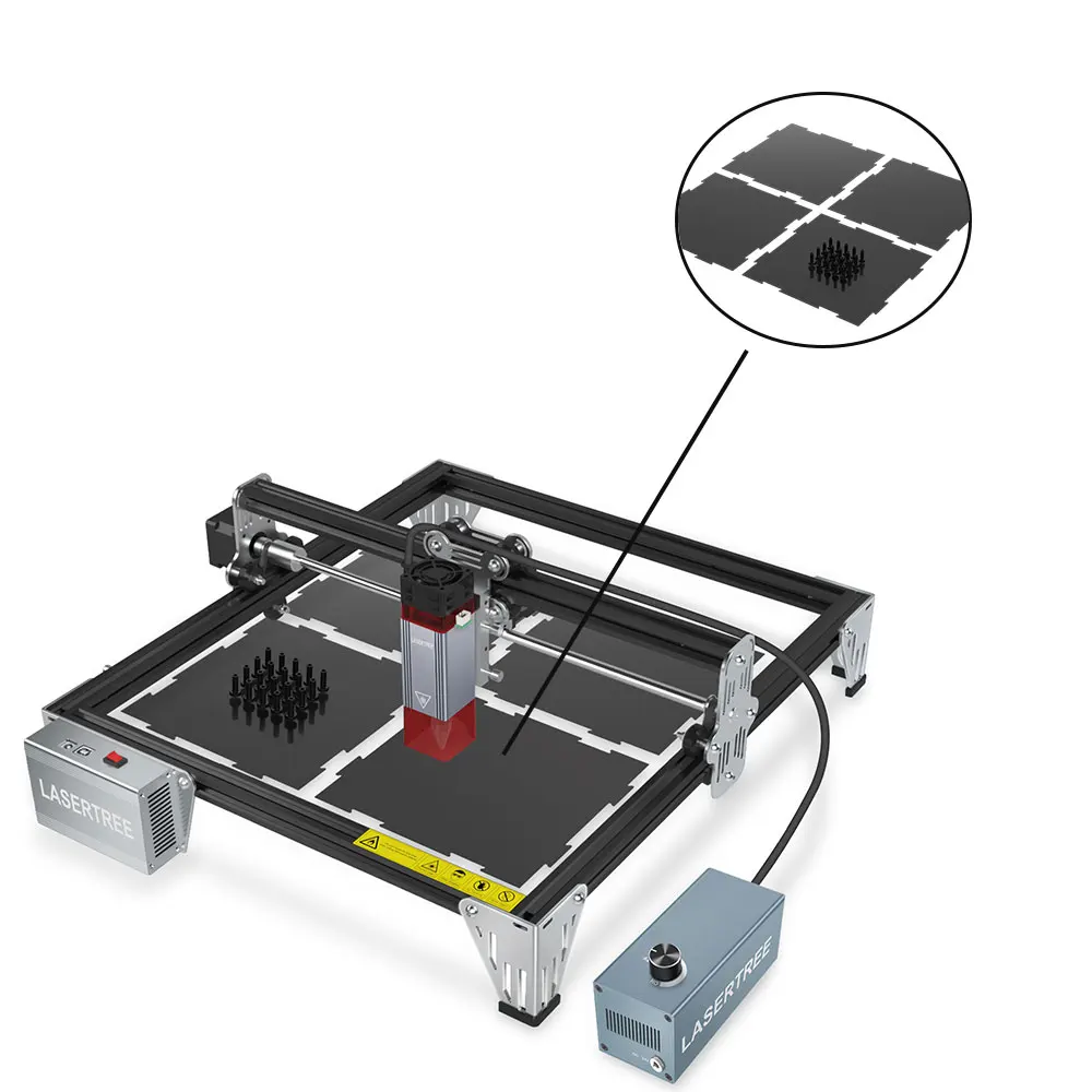 LASER TREE Laser Wroking Plate Honeycomb Working Table Size 500*480mm For Laser Engraving Machine DIY Laser Equipment Part