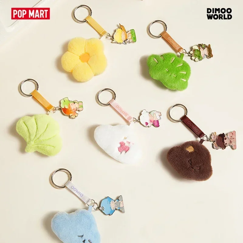 POPMART DIMOO ซีรีส์ By Your Side ของเล่นแบบกล่องสุ่ม ตุ๊กตาตกแต่งโต๊ะทำงาน ของสะสม ฟิกเกอร์อนิเมะ