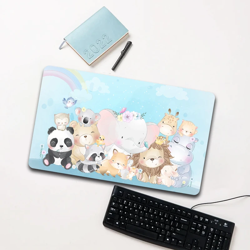 

Cute Cartoon Pet Mouse Pad Large Non-slip Waterproof Desk Mat for Laptop Office