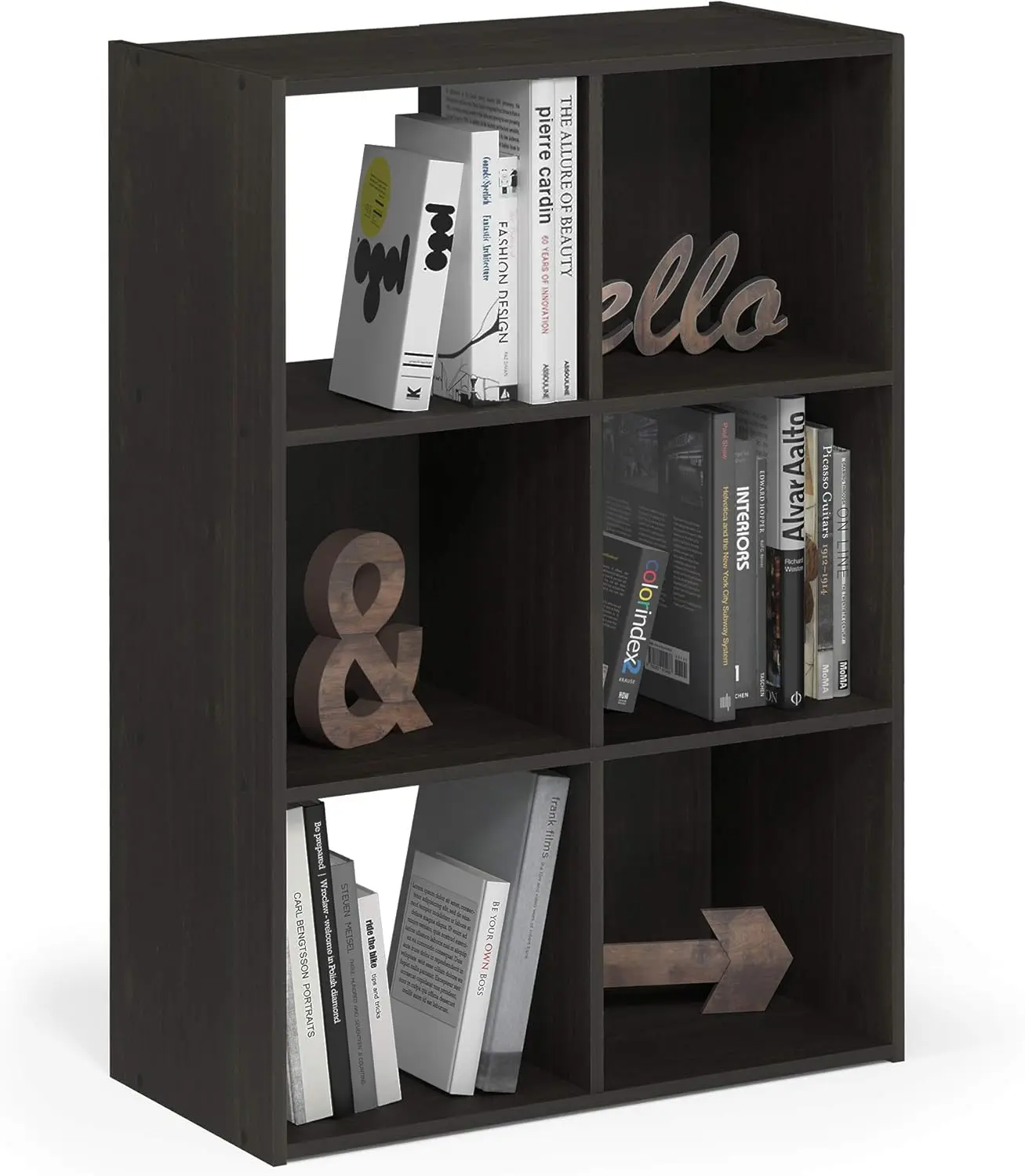 

Pelli Cubic Storage Cabinet, 3X2, Espresso