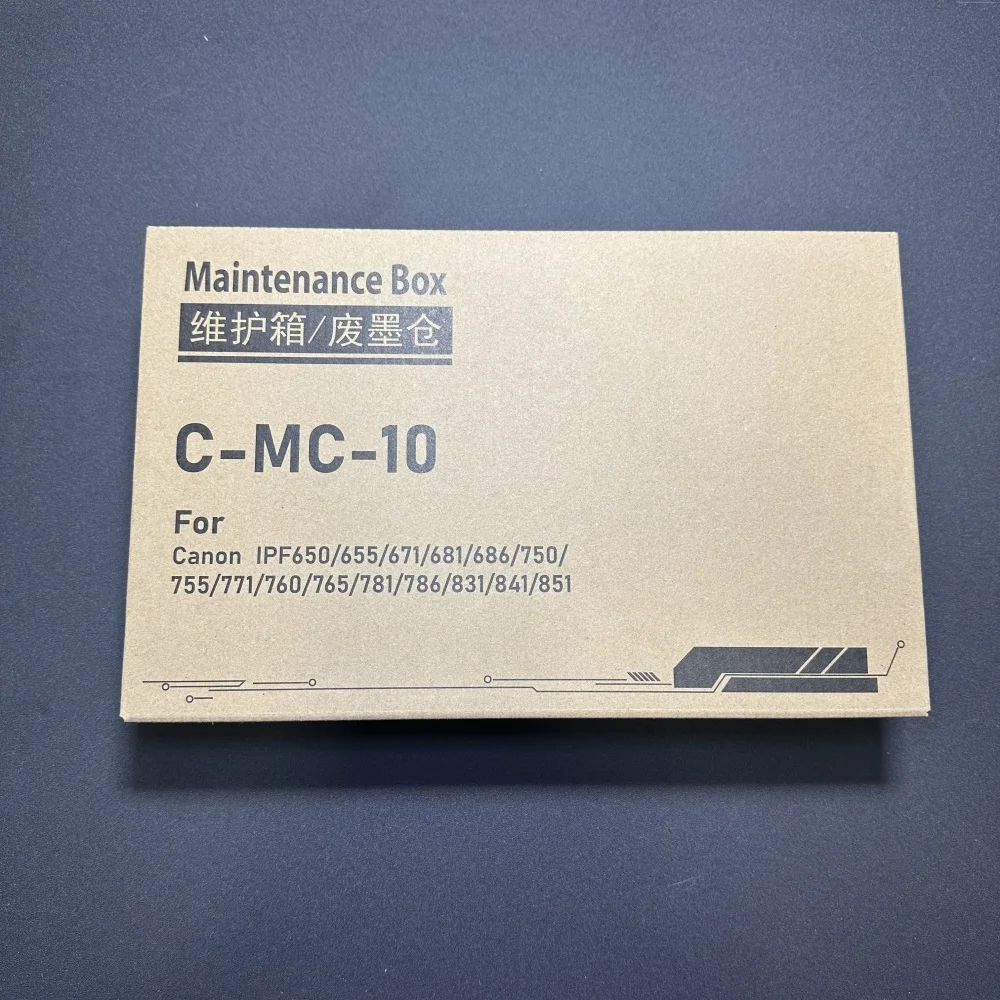 

MC-10 Maintenance Cartridge for CANON iPF650 iPF655 iPF670 iPF680 iPF685 iPF750 iPF755 iPF760 iPF765 iPF770 iPF780 iPF785