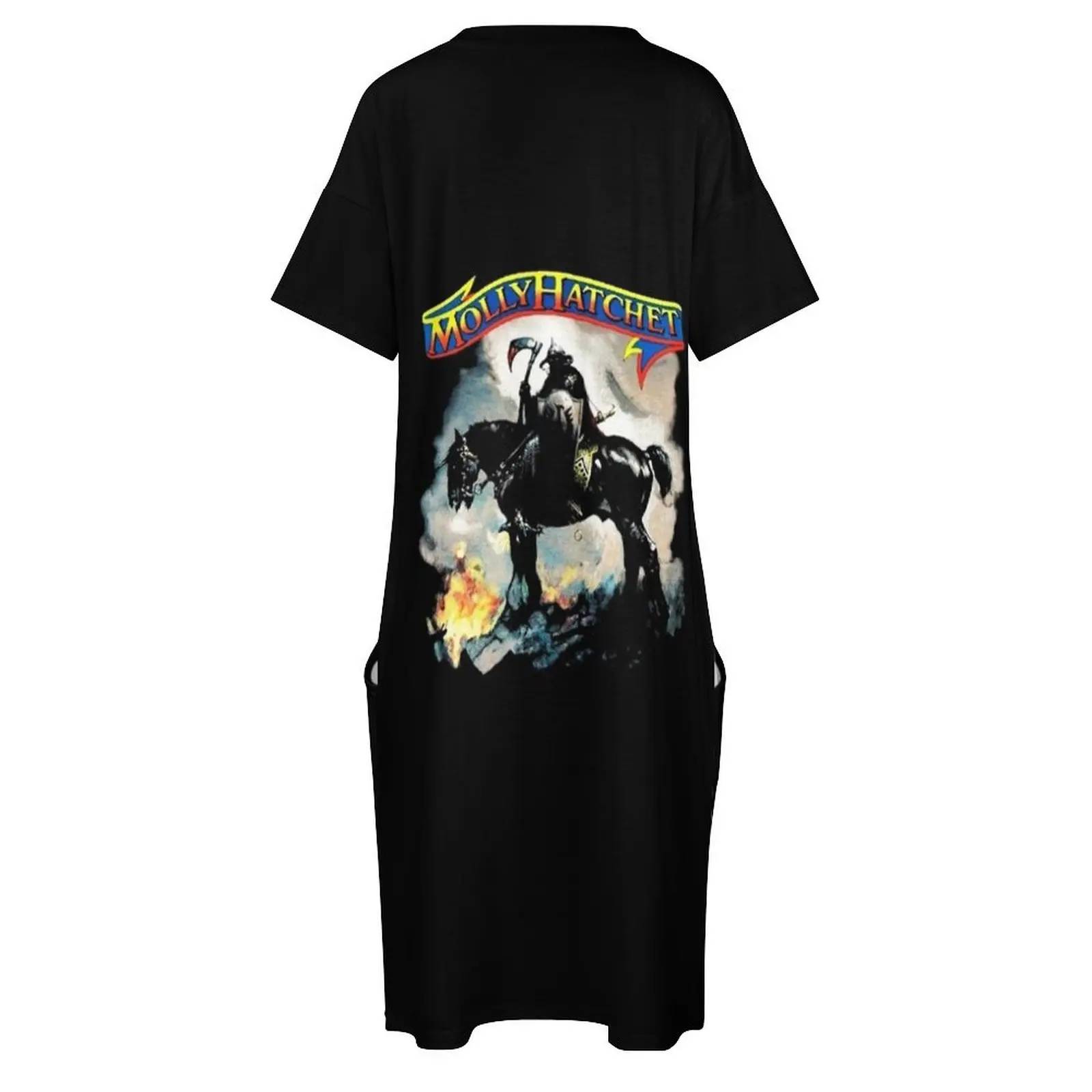 Best trending molly hatchet Loose Pocket Dress birthday dresses for women prom dresses summer dresses evening dress women