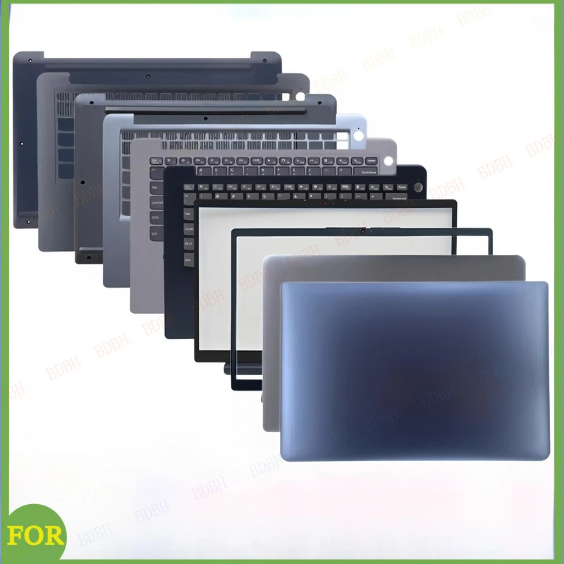 BDBHNew for Lenovo IdeaPad 14S 2021 3-14ITL6 14ALC6 14ADA6 Laptop Back Top Case/LCD Bezel/Palmrest /Bottom Cover