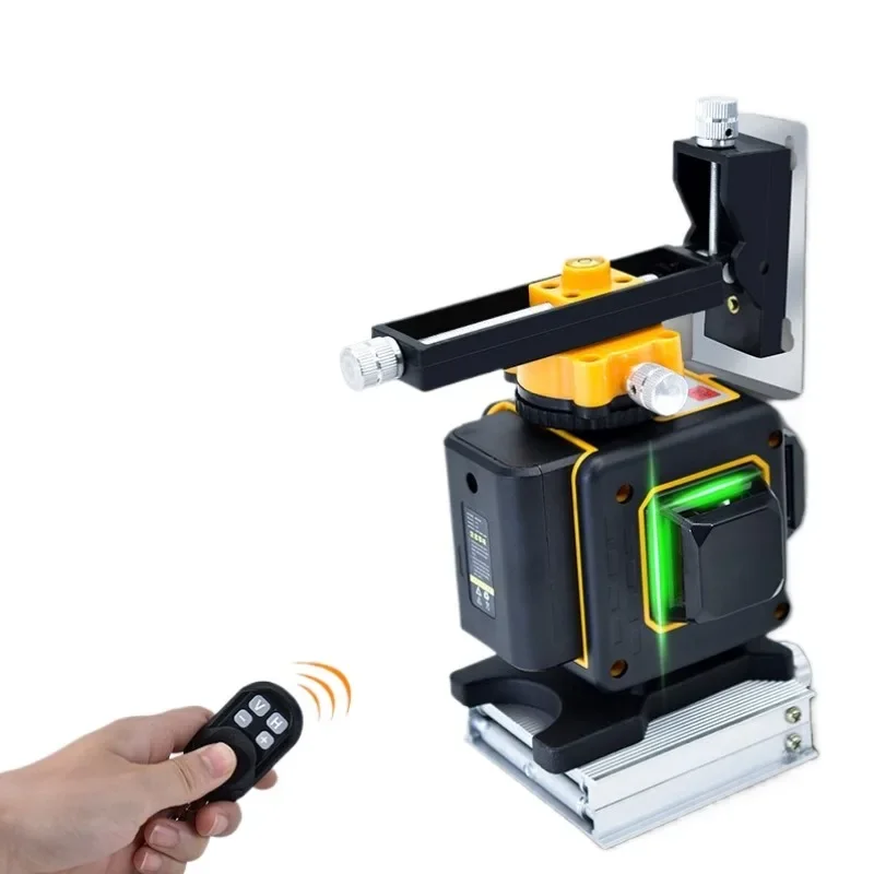 For 12 line level, green light, high-precision laser wall pasting instrument, floor pasting instrument, strong light