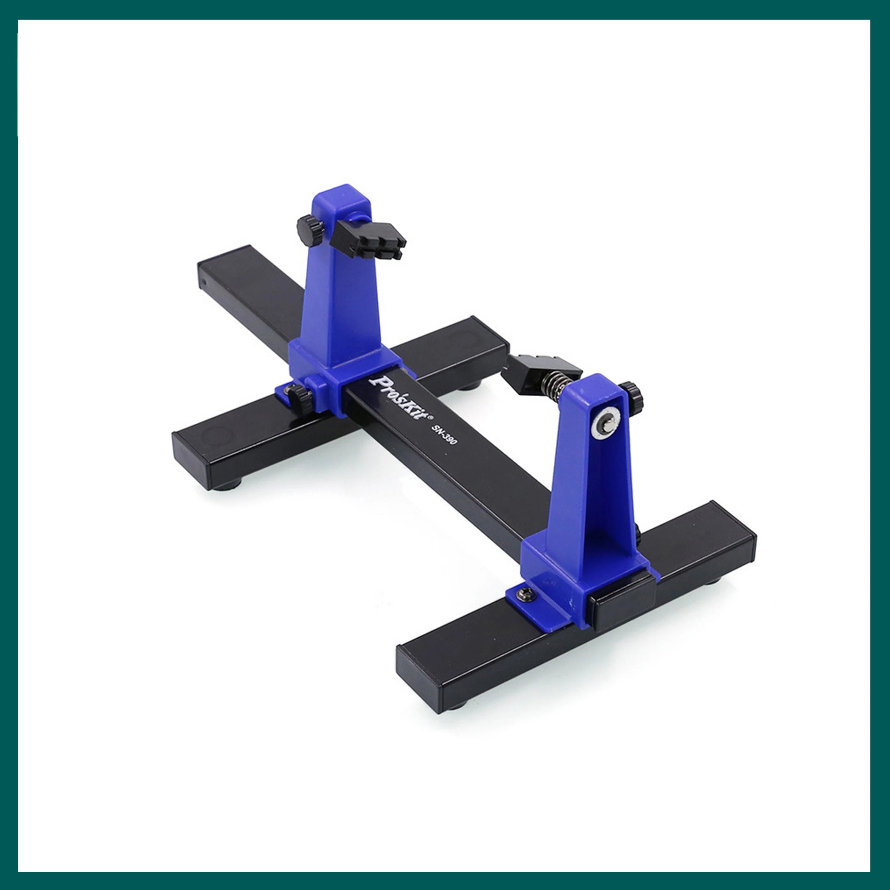 SN-390 PCB Adjustable Soldering Clamp Holder 360 Degree Rotation Fixture Holder Printed Circuit Board Jig For Soldering Repair