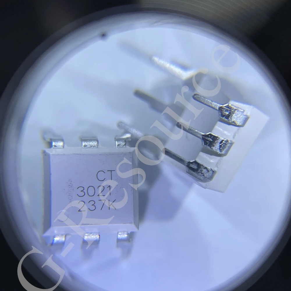 (10pcs) CT3021 SOP-6/DIP-6 Optical Coupler Compatible With MOC3021 Coupler CT3021