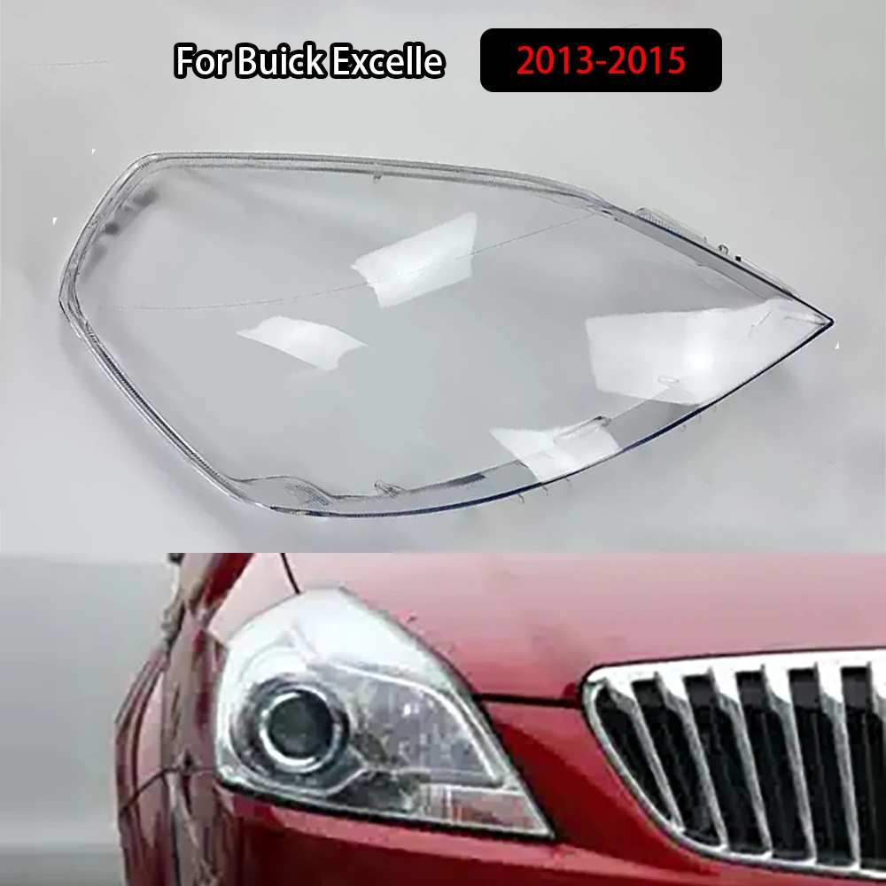 For Buick Excelle 2013-2015 Headlights Shade Transparent Mask Cover Lens Lampshdade Headlamp Shell Plexiglass