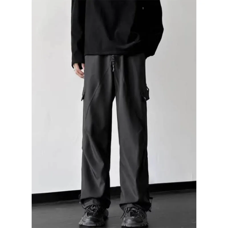 

Loose work pants men's autumn new trendy brand ankle bindingnew trendy outdoor wear-resistant new trendycasual long pants
