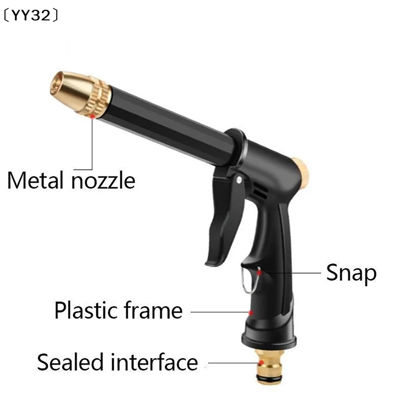High Pressure Spray WaterGun Washing Garden Watering Hose Nozzle Sprinkler Car Cleaning Wash Tool Auto WasherGuns〔YY32〕 view 3